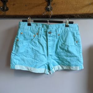 Levi's 501 Jean shorts.